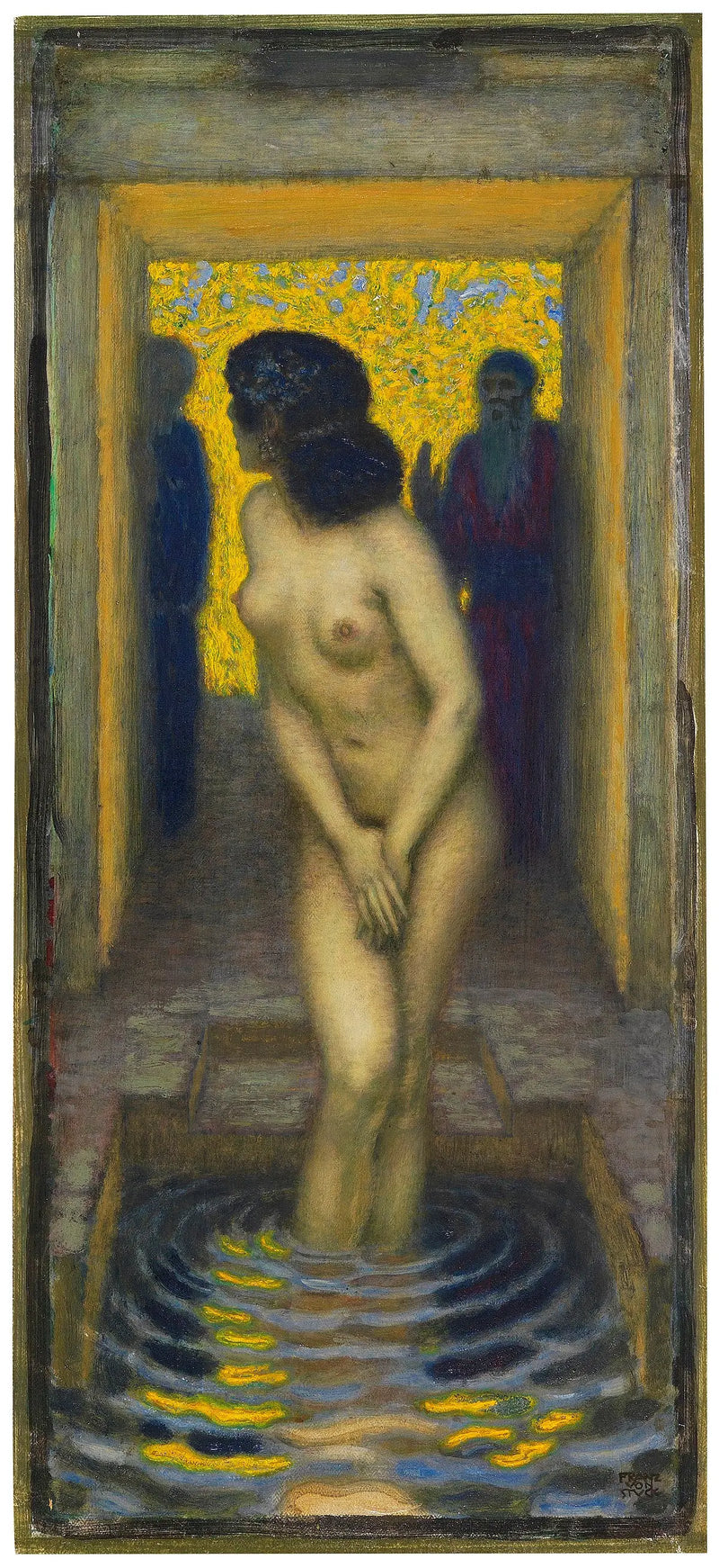 Susanna kylvyssä - Franz von Stuck