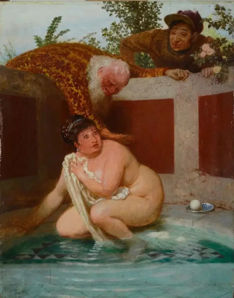 Susanna ja kaksi vanhusta - Arnold Böcklin