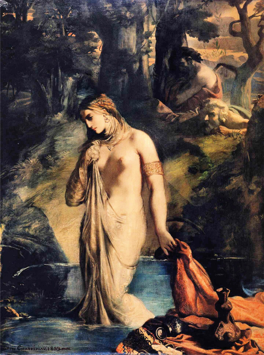 Suzanne kylvyssä - Théodore Chassériau