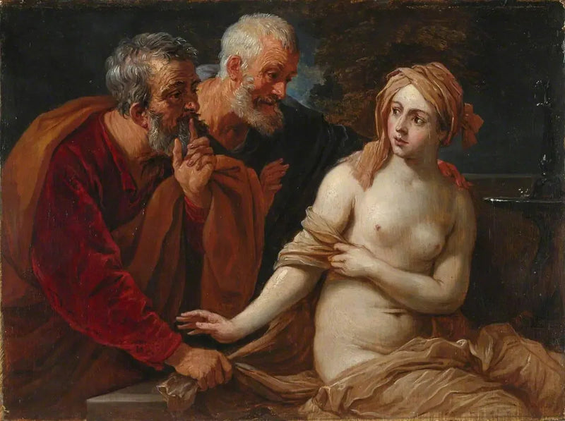 Suzanne ja vanhukset (Guido Reni mukaan) - David Teniers nuorempi