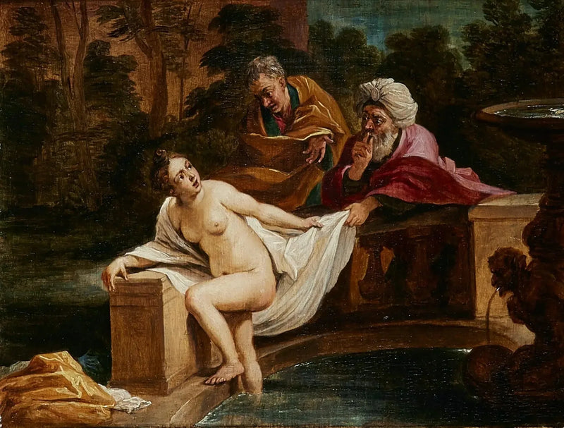 Suzanne ja vanhukset - David Teniers nuorempi