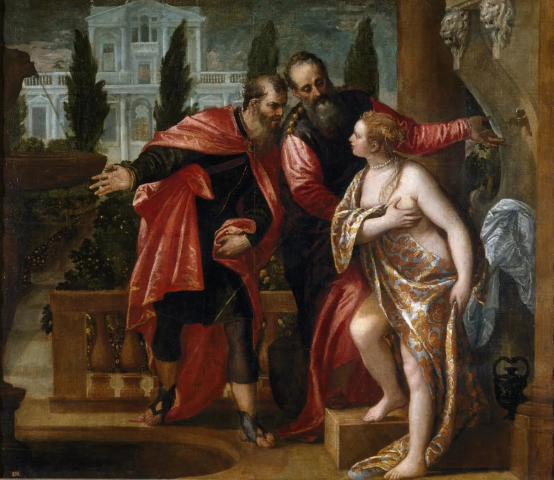 Suzanne ja vanhukset - Paul Véronèse