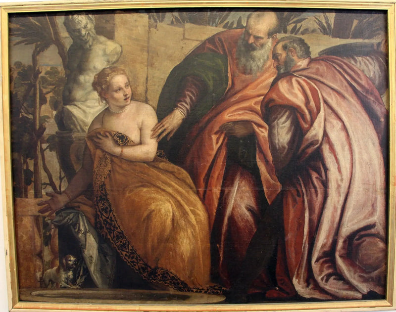 Suzanne ja vanhukset - Paul Véronèse
