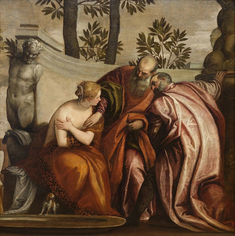 Suzanne ja vanhukset - Paul Véronèse