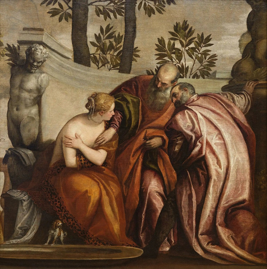 Suzanne ja vanhukset - Paul Véronèse