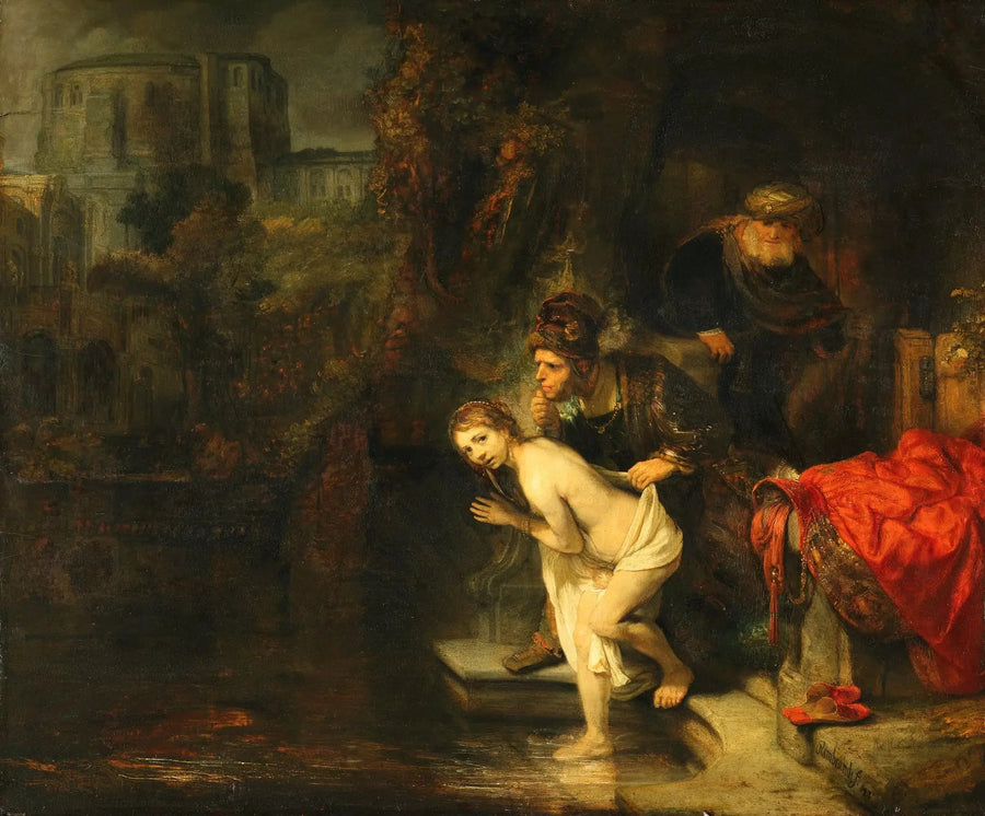 Suzanne ja vanhukset - Rembrandt