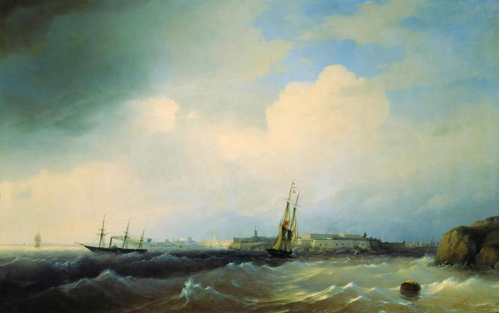 Sveaborg - Ivan Aïvazovski - Alpha Reproduction
