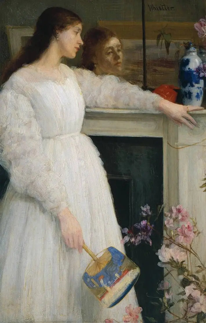 Valkoisen sinfonia, n:o 2: Pieni Valkoinen Tyttö - James Abbott McNeill Whistler