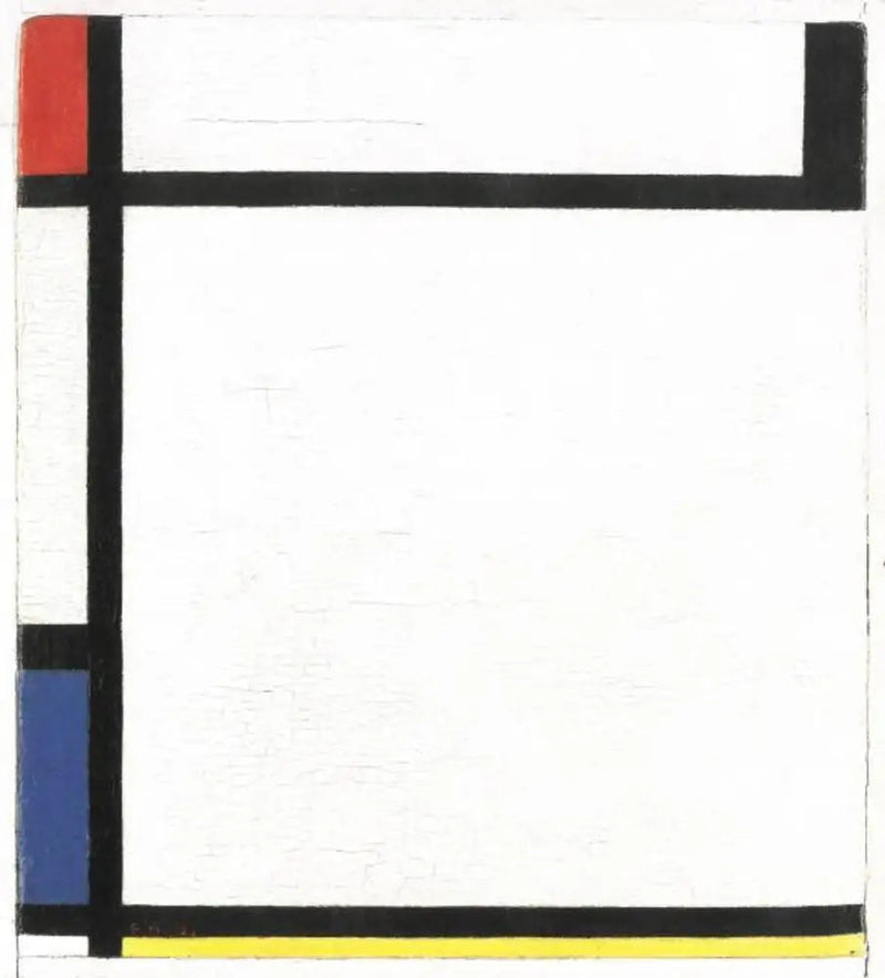 Taulu nro XI - Piet Mondrian
