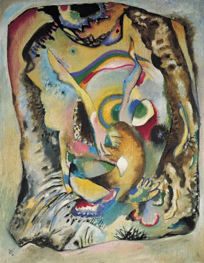 Vaalea taulu - Vassily Kandinsky