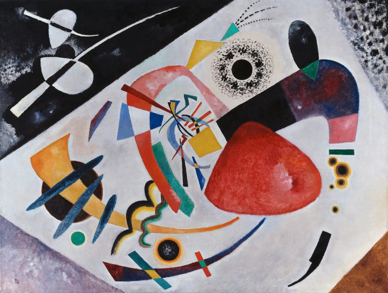Punainen tahra II - Vassily Kandinsky