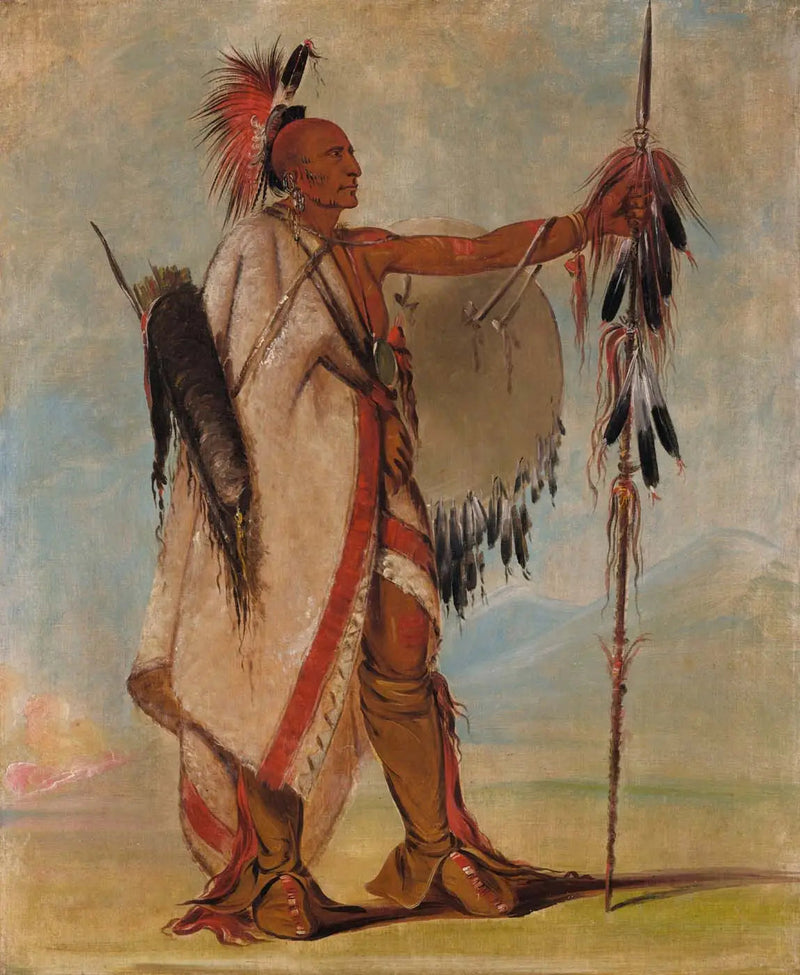 Tál-lee, arvokas soturi - George Catlin