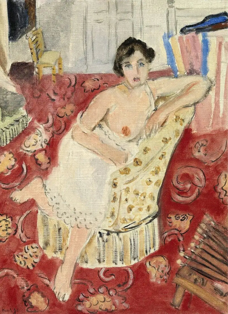 Punainen matto - Henri Matisse