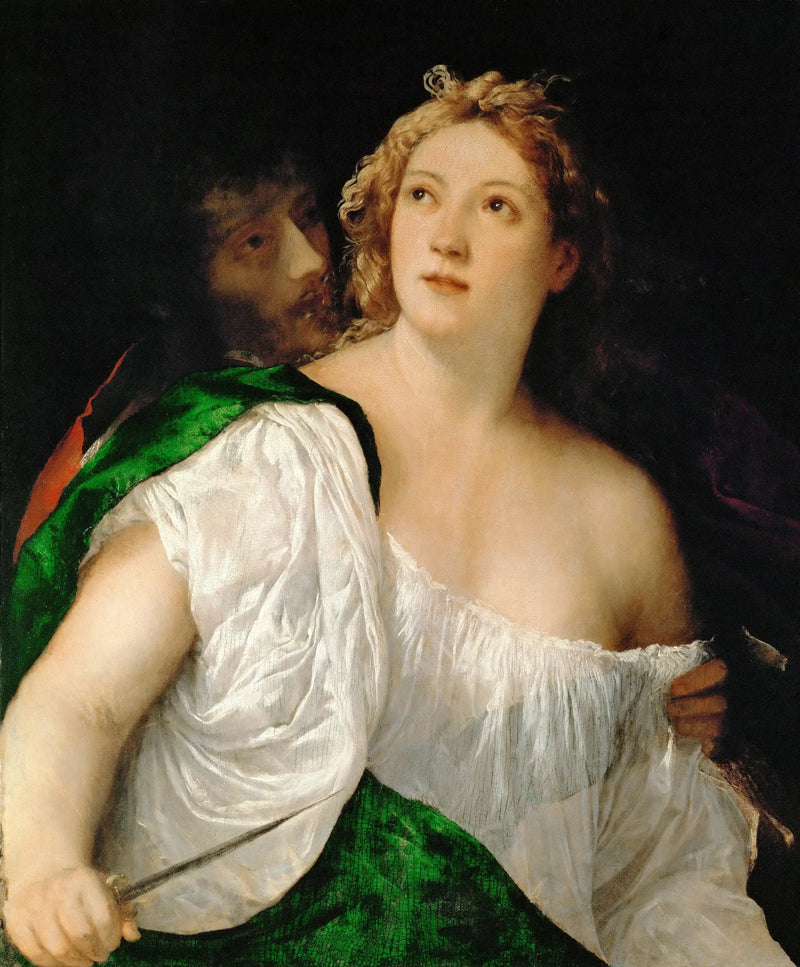 Tarquin ja Lucretia - Tiziano
