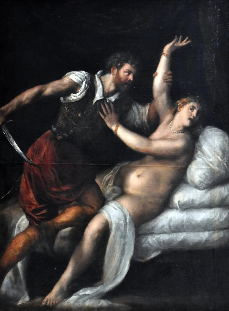 Tarquin ja Lucrèce - Tiziano