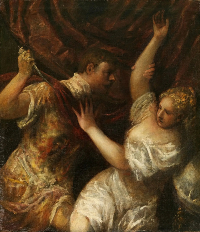 Tarquinius Sextus ja Lucrèce - Tiziano
