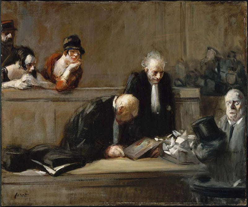 Hämmästynyt todistaja - Jean-Louis Forain