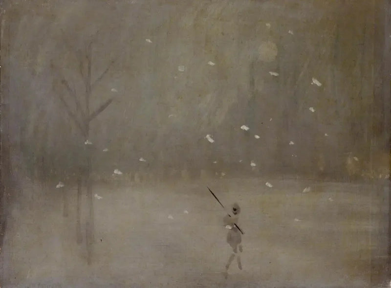 Lumimyrsky: Nocturne - James Abbott McNeill Whistler