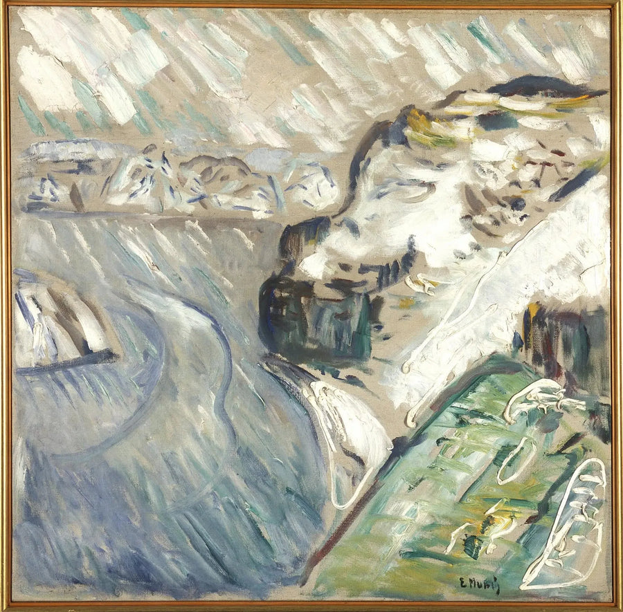 Lumimyrsky merellä - Edvard Munch