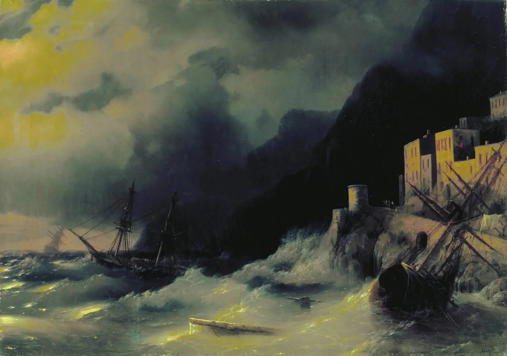 Tempête en mer - Ivan Aïvazovski - Alpha Reproduction
