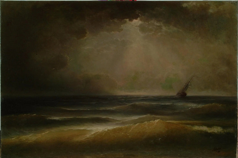 Myrsky - Ivan Aïvazovski
