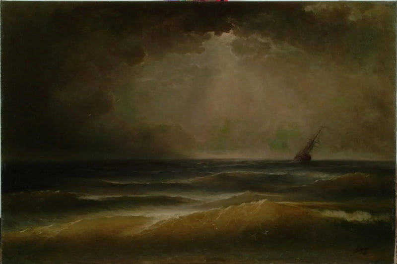Myrsky - Ivan Aïvazovski