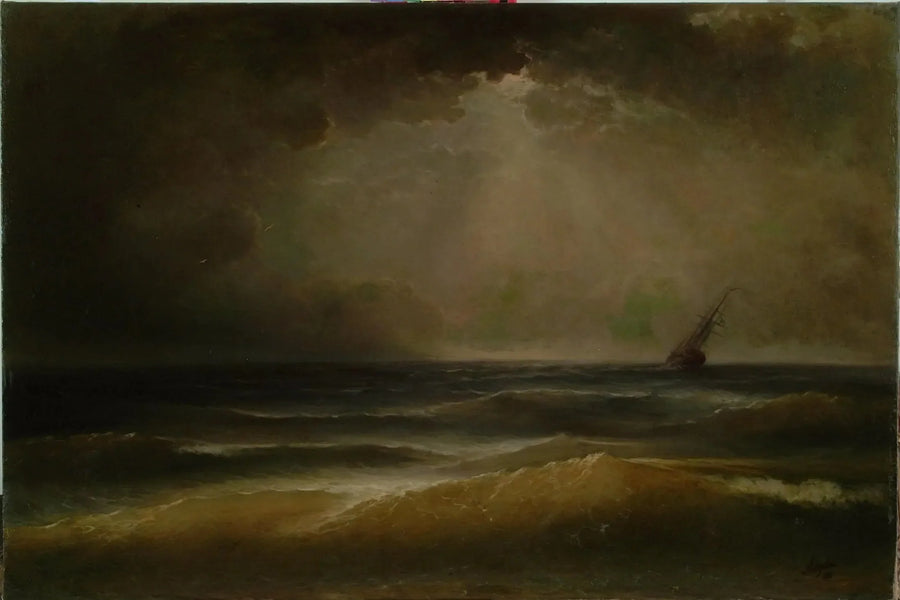 Myrsky - Ivan Aïvazovski