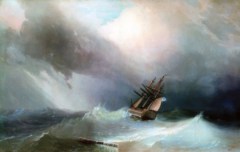Myrsky - Ivan Aïvazovski