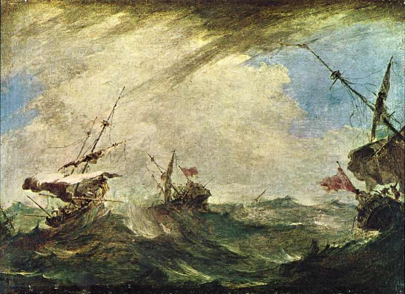 Myrsky merellä - Francesco Guardi