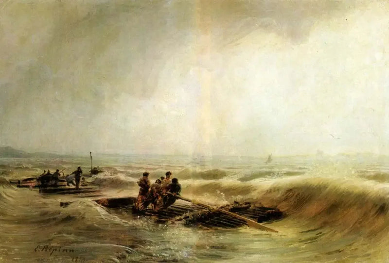 Myrsky Volgalla - Ilya Repin