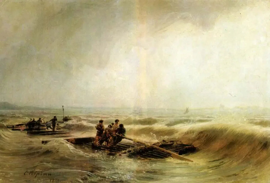 Myrsky Volgalla - Ilya Repin