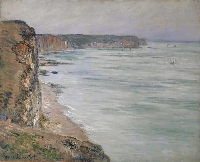 Rauhallinen hetki, Pourville - Claude Monet
