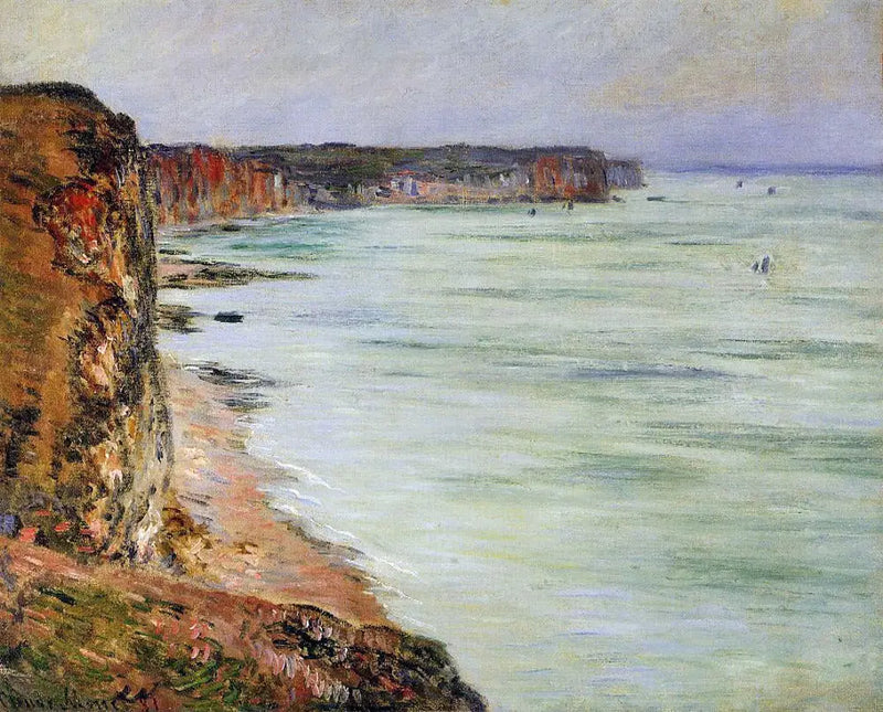Rauhallinen hetki, Pourville - Claude Monet