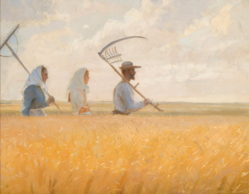 Sadonkorjuuaika - Anna Ancher