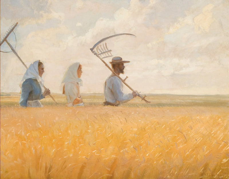 Sadonkorjuuaika - Anna Ancher