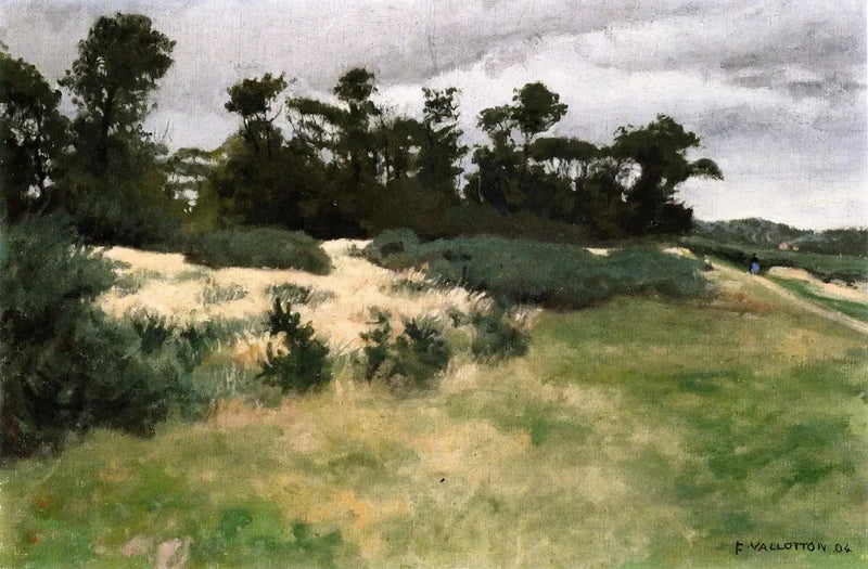 Harmaata aikaa, Varengeville - Félix Vallotton