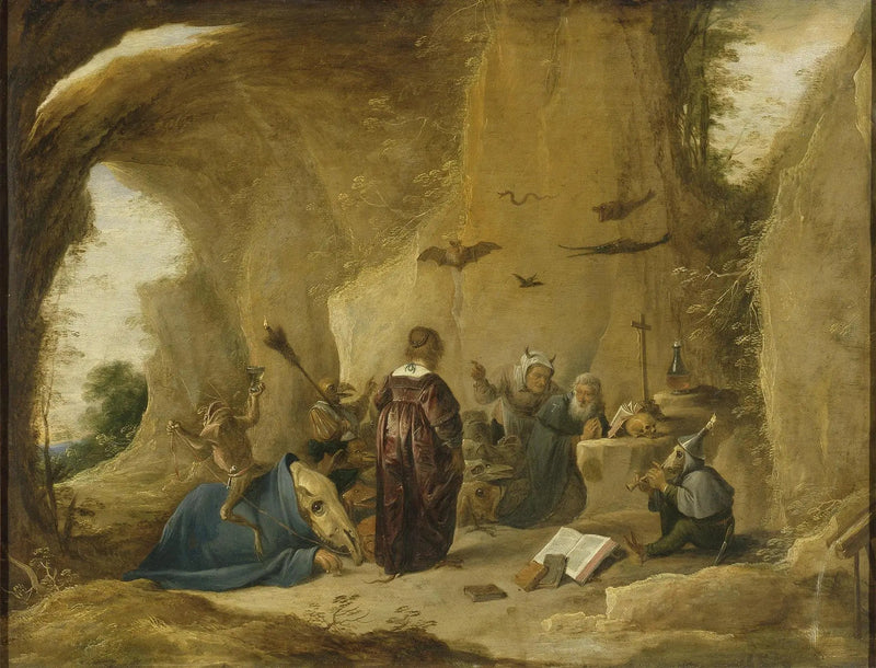 Pyhän Antoniuksen kiusaus - David Teniers nuorempi