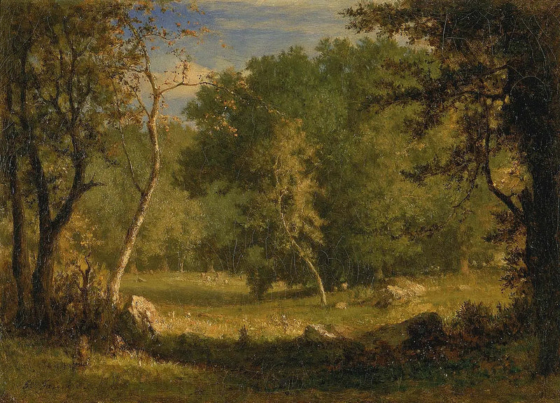 Elfien maasto - George Inness