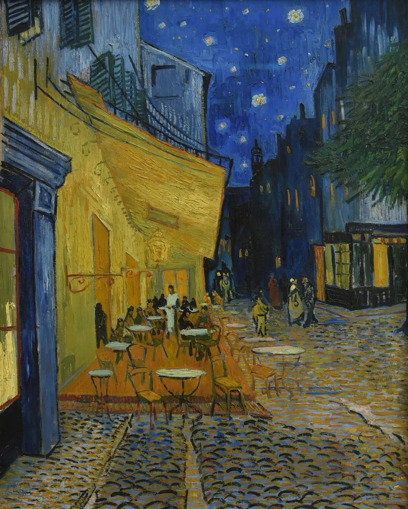 Kahvilaterassi illalla - Vincent van Gogh