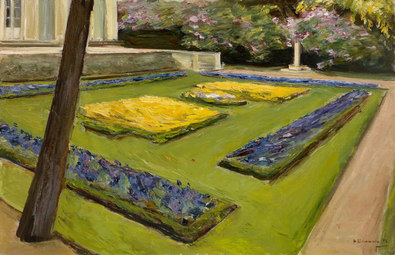 Terassi puutarhassa Wannseen lähellä koilliseen - Max Liebermann