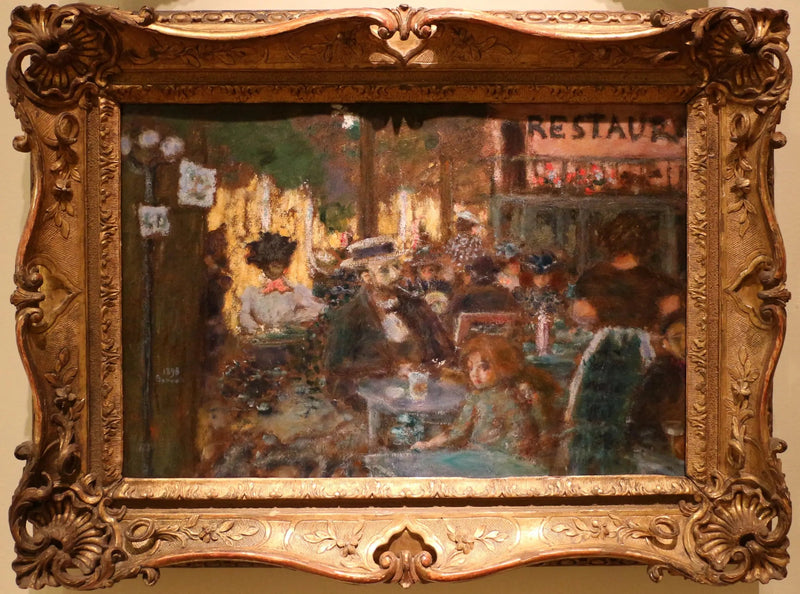 Kahvilaterassi - Pierre Bonnard