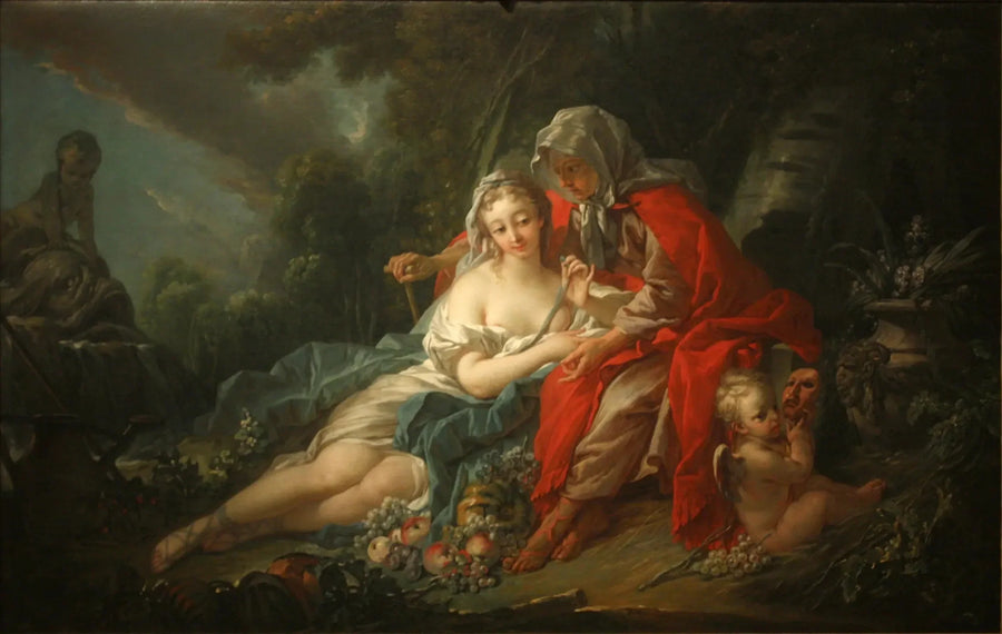 Maa: Vertumne ja Pomone - François Boucher