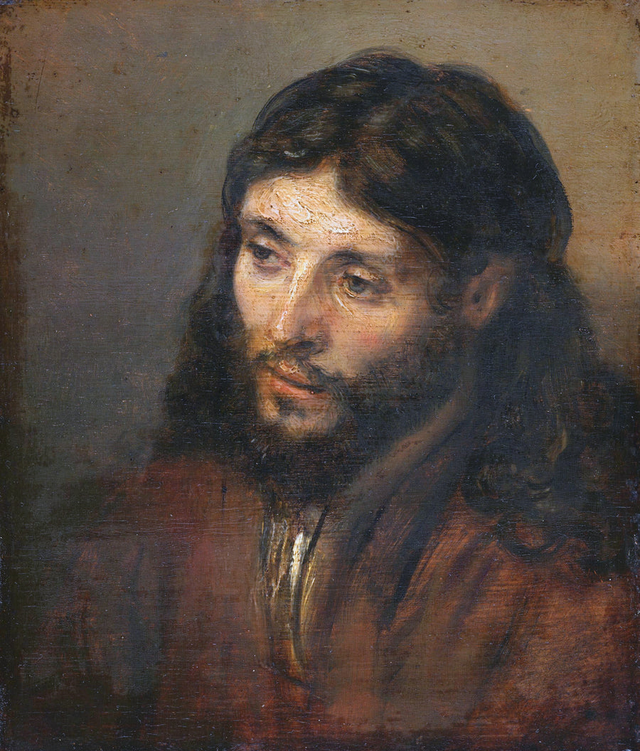 Tête du Christ – Rembrandt, vers 1648