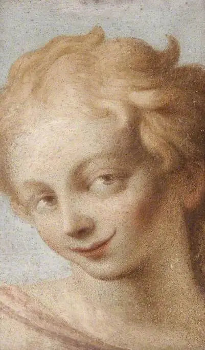 Enkelin pää - Antonio da Correggio