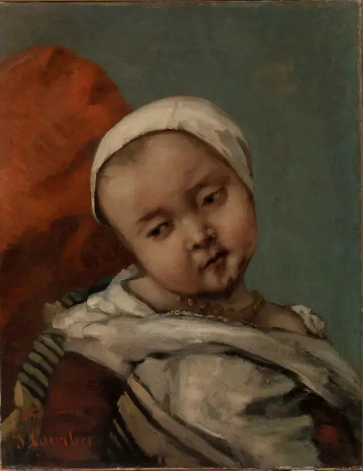 Lasten pää - Gustave Courbet