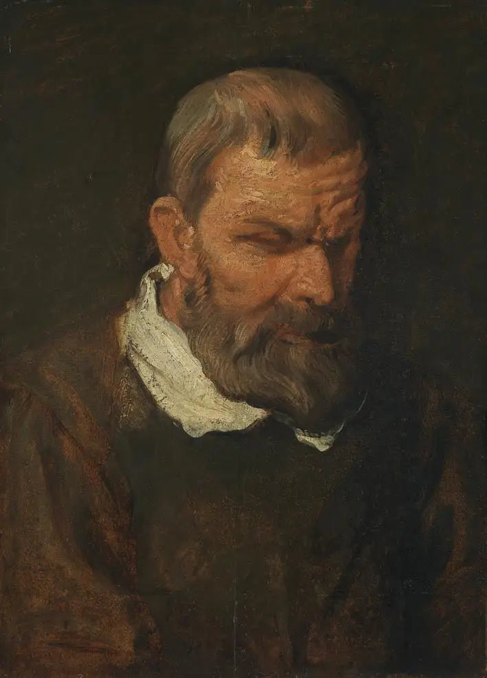 Apostolin tutkimuspää - Antoine van Dyck