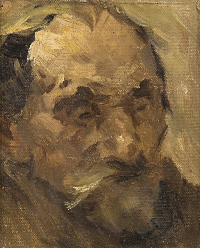 Parrakkaan miehen pää - Lovis Corinth