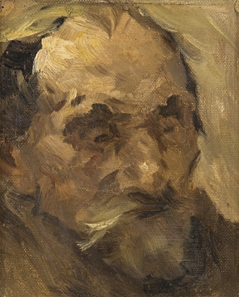 Parrakkaan miehen pää - Lovis Corinth