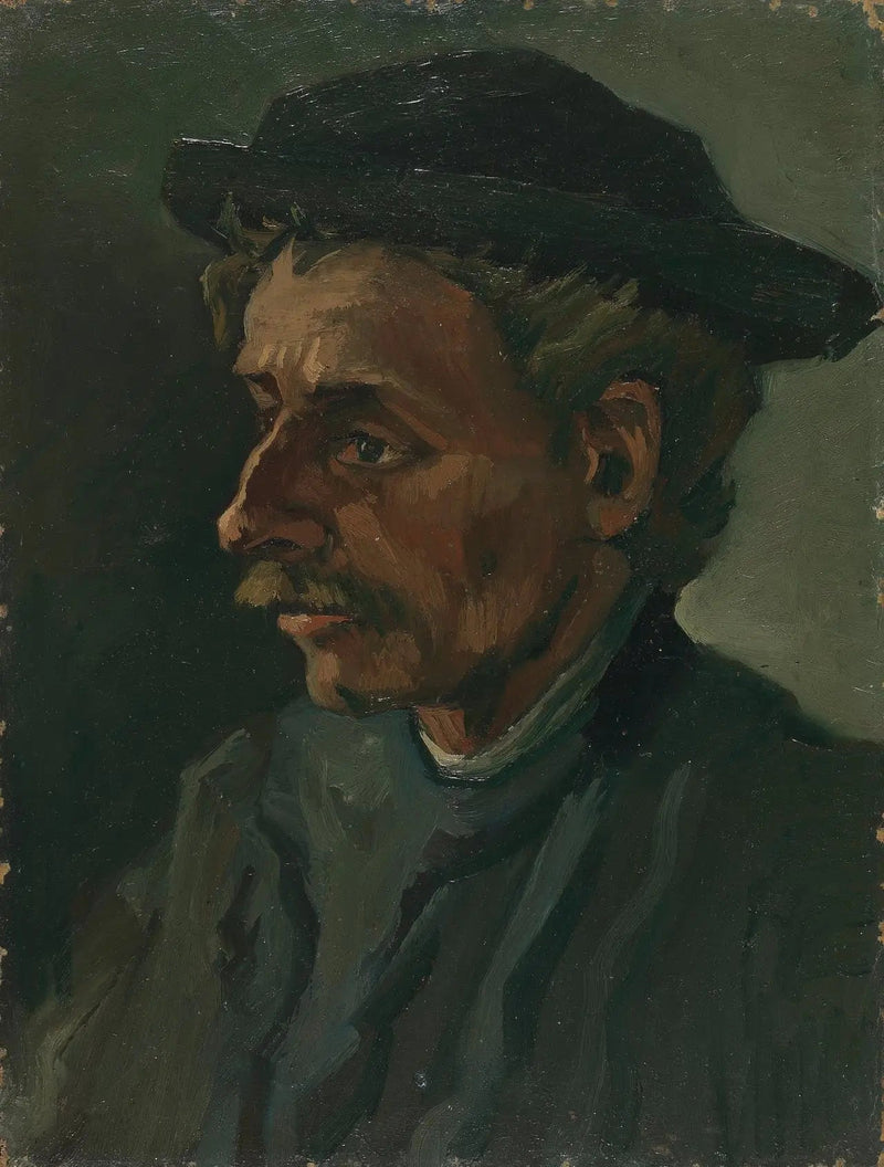 Miehen pää - Vincent van Gogh