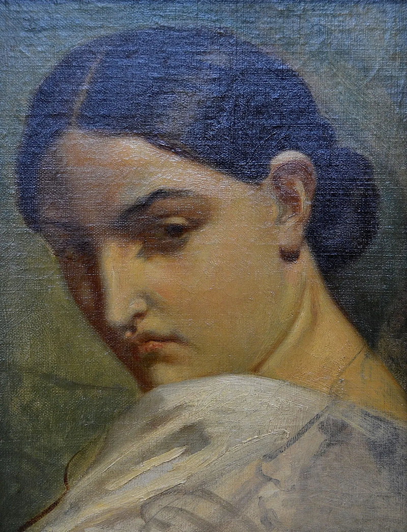 Italialainen pää - Théodore Chassériau